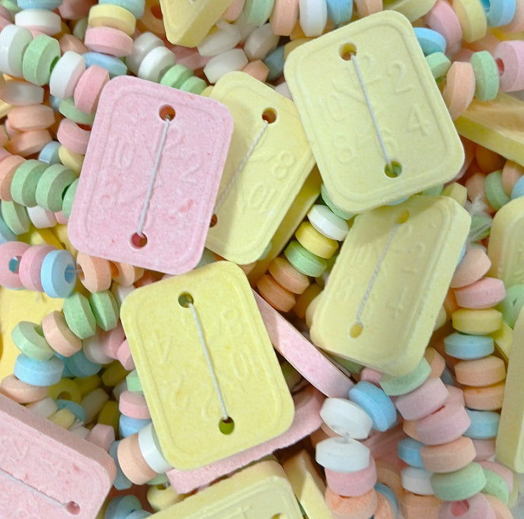 party bag sweets in clear sweet bags