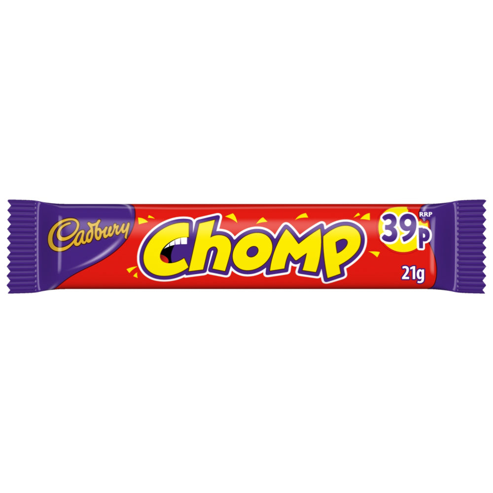 Cadbury Chomp Chocolate 3 x 21g Bars