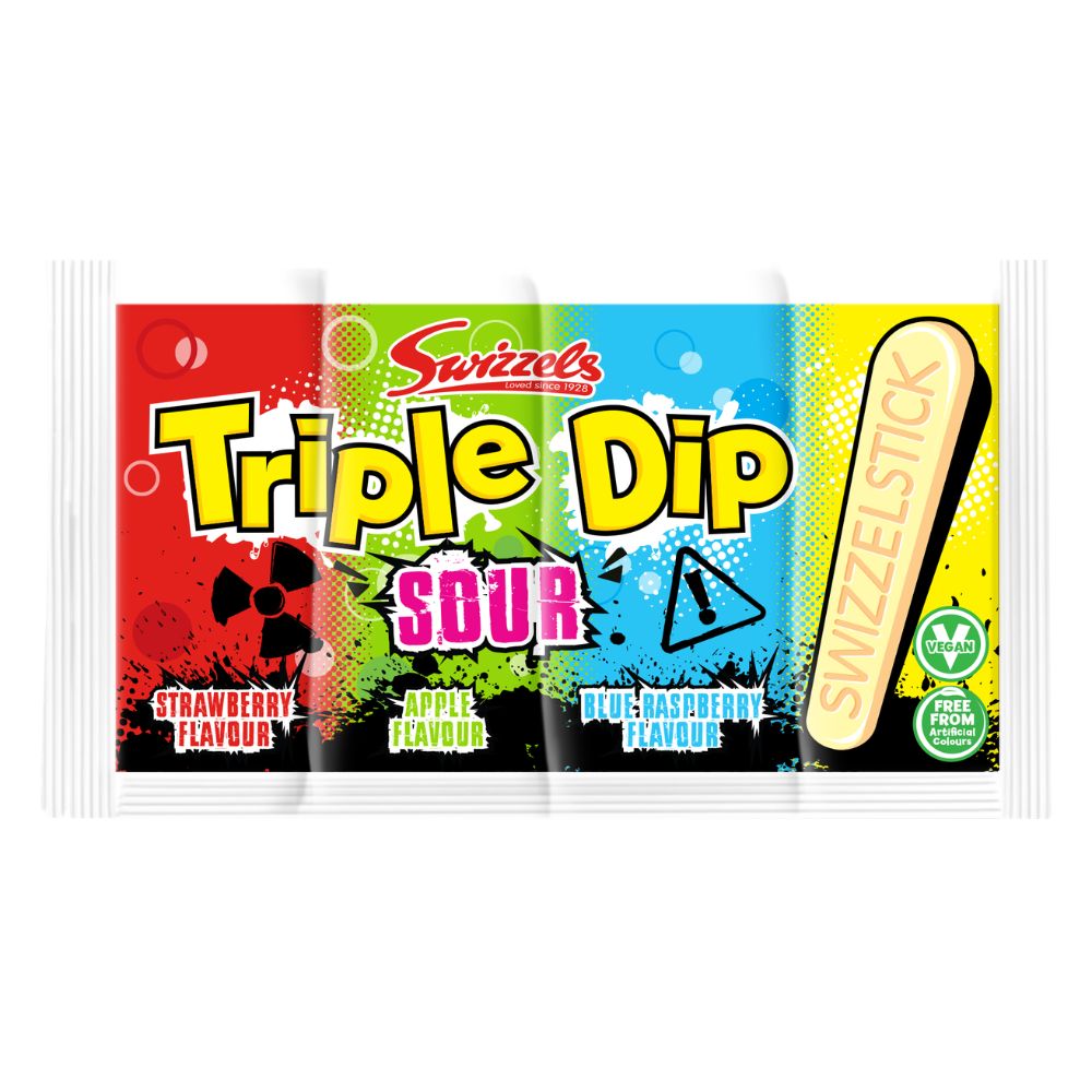 Swizzles Triple Dip Sour 23g