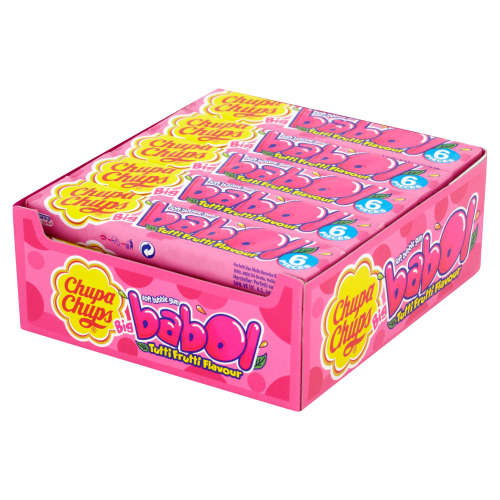 Big Babol Bubble Gum (3 Big Babol Packs)