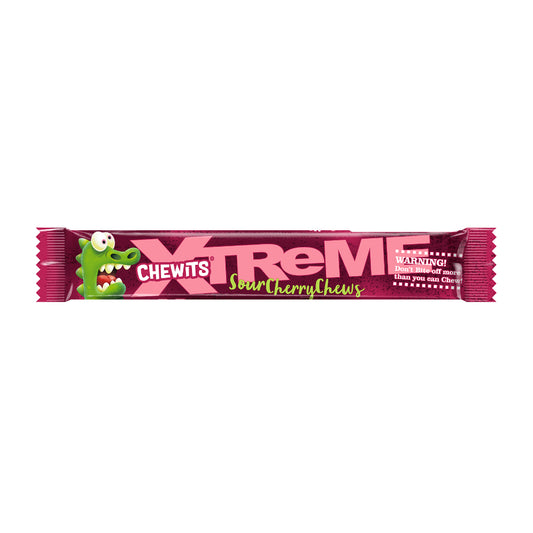 Chewits Xtreme Cherry Chews Pack 34g