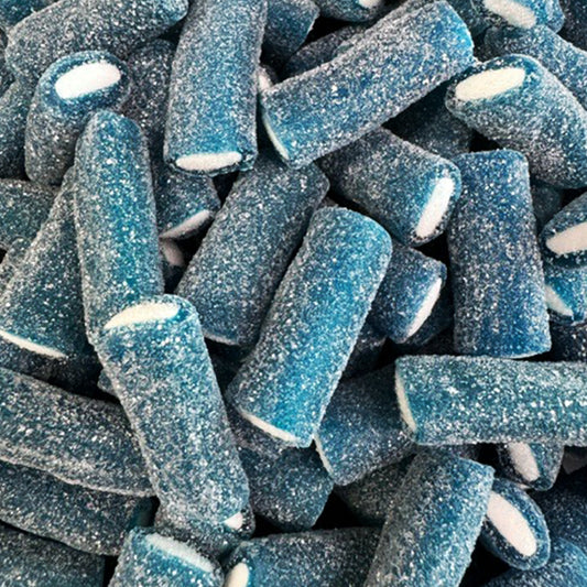 Fizzy Blue Raspberry Bites 100g