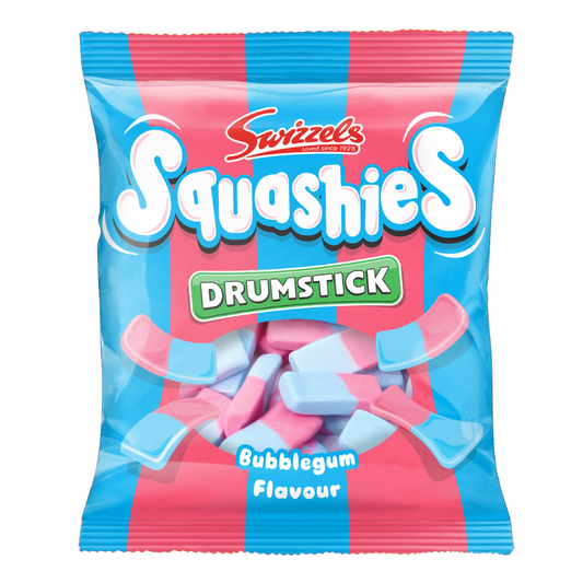 Swizzels Squashies Bubblegum Flavour Bag 120g