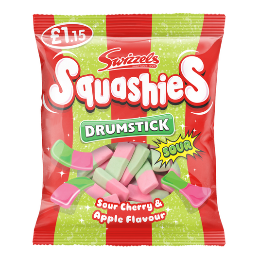 Squashies Sour Cherry & Apple Flavour | 120g Pouch
